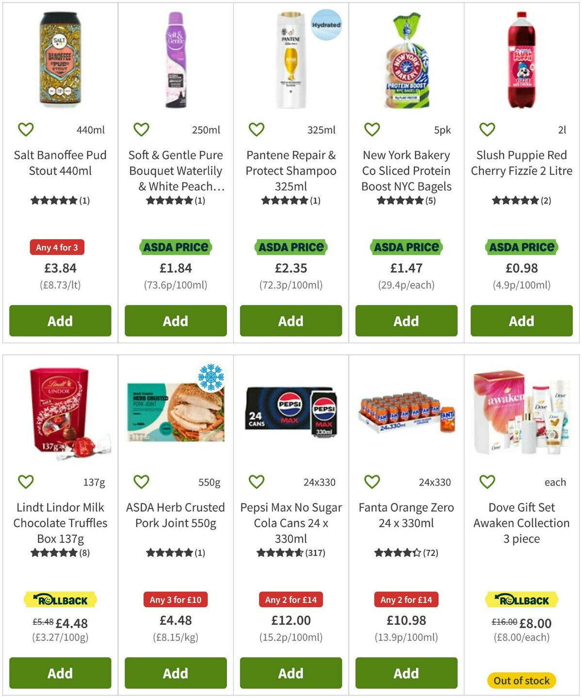 ASDA Offers from 12 December