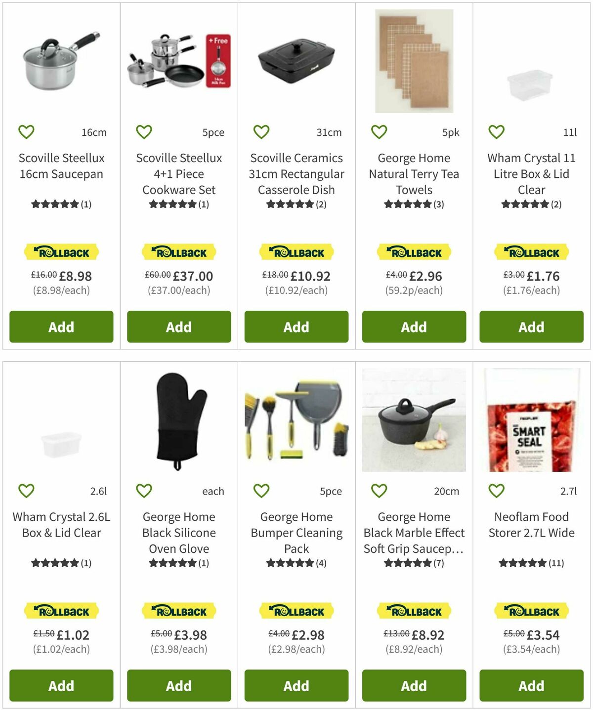 ASDA Offers from 3 January