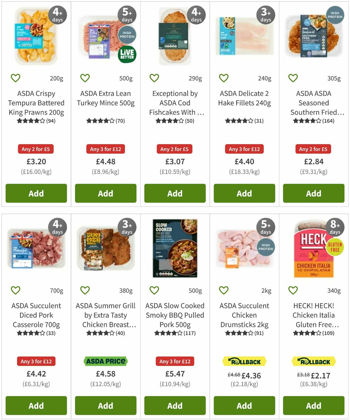 ASDA Offers from 3 January