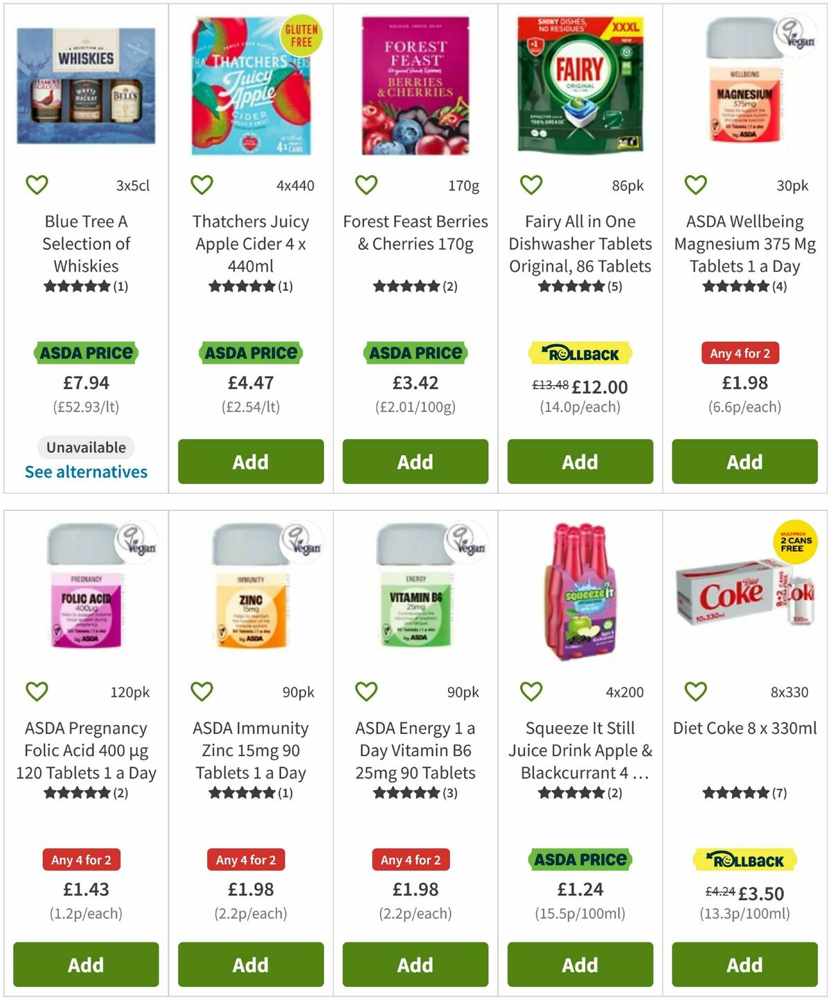 ASDA Offers from 9 January