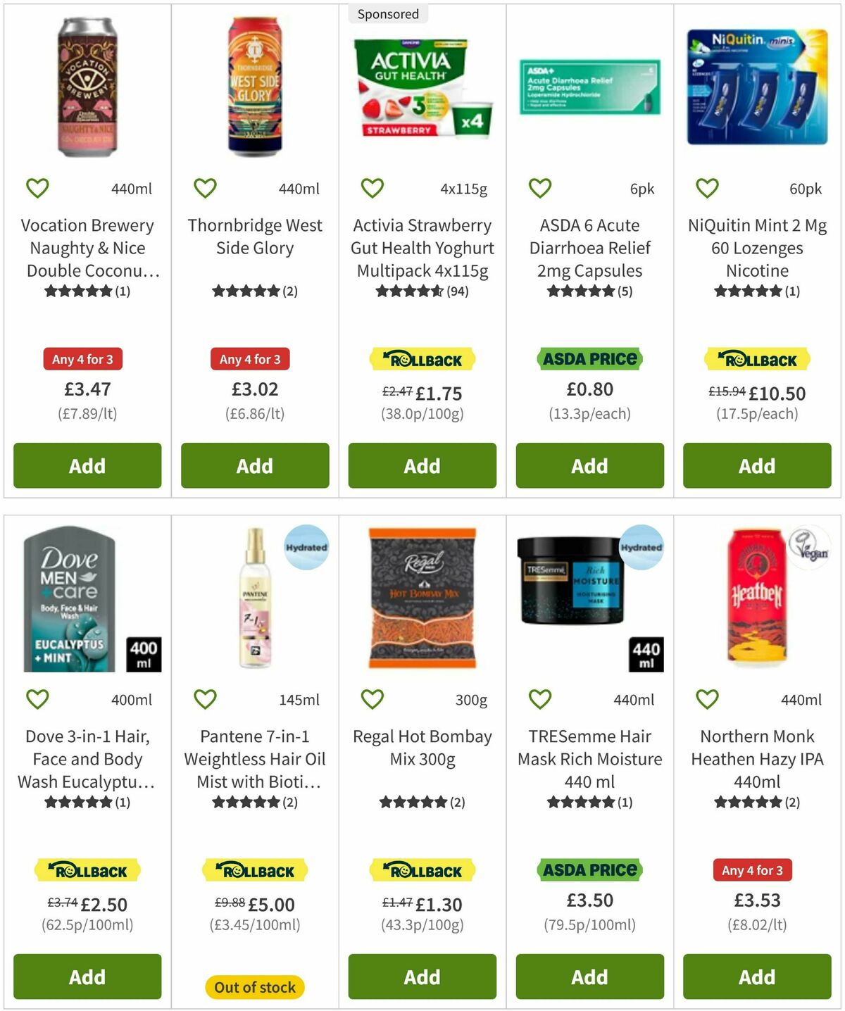 ASDA Offers from 9 January