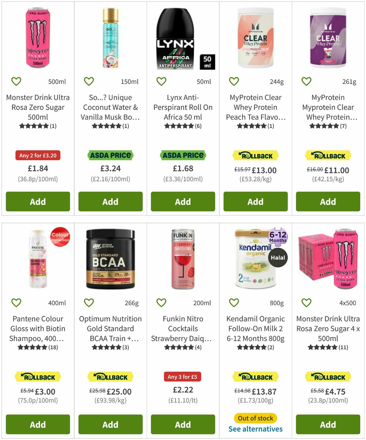 ASDA Offers from 9 January
