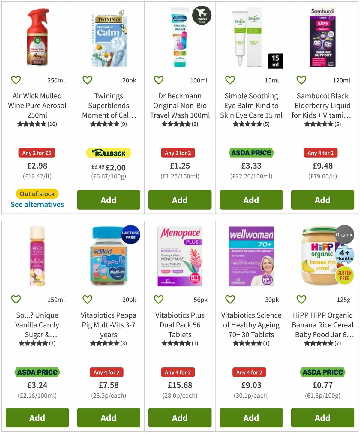 ASDA Offers from 9 January