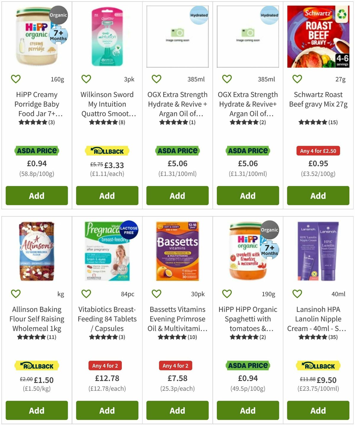 ASDA Offers from 9 January