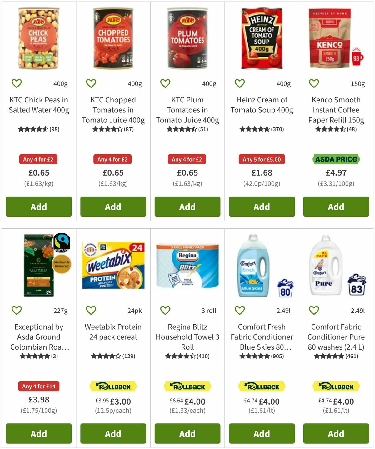 ASDA Offers from 9 January