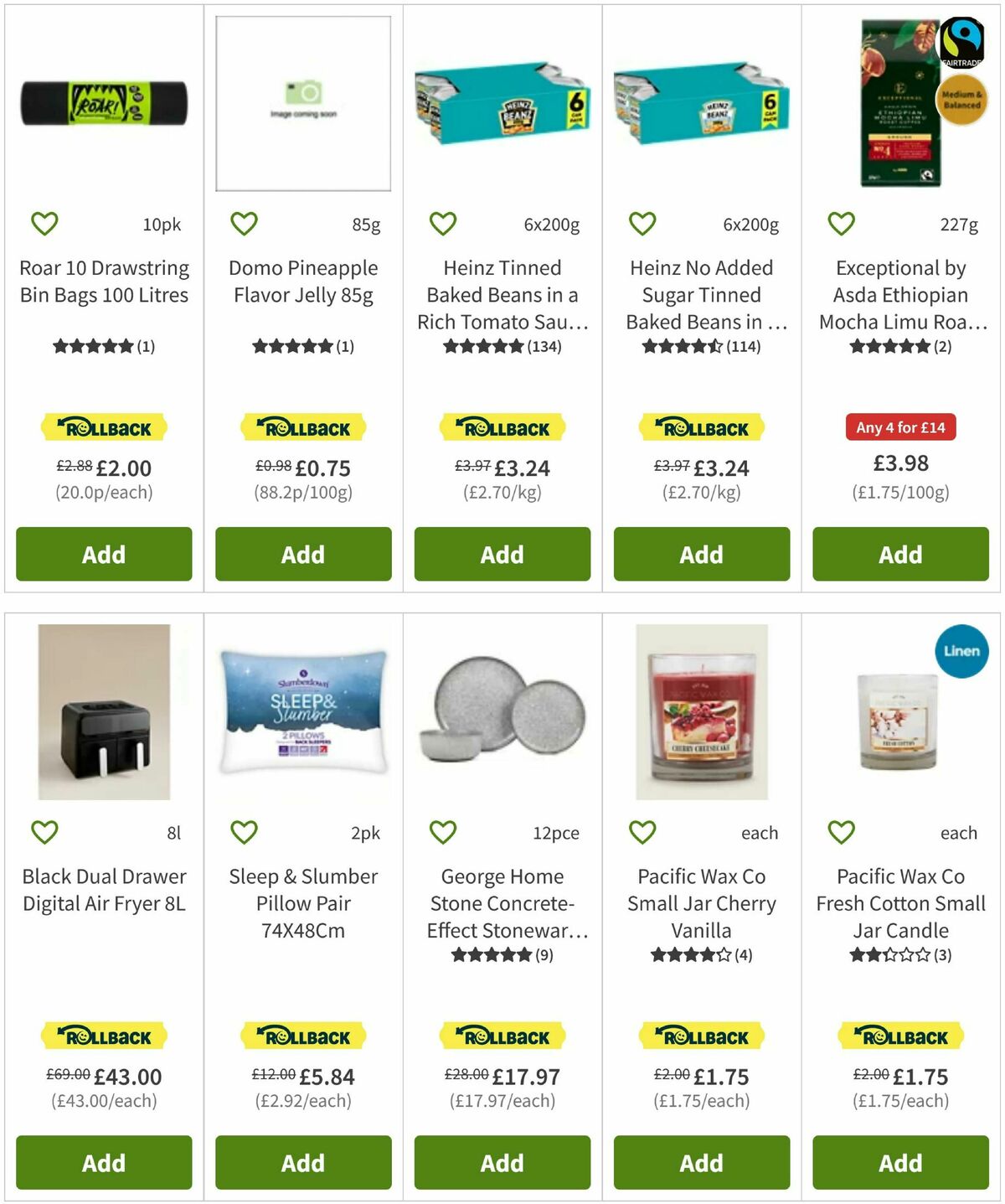 ASDA Offers from 9 January