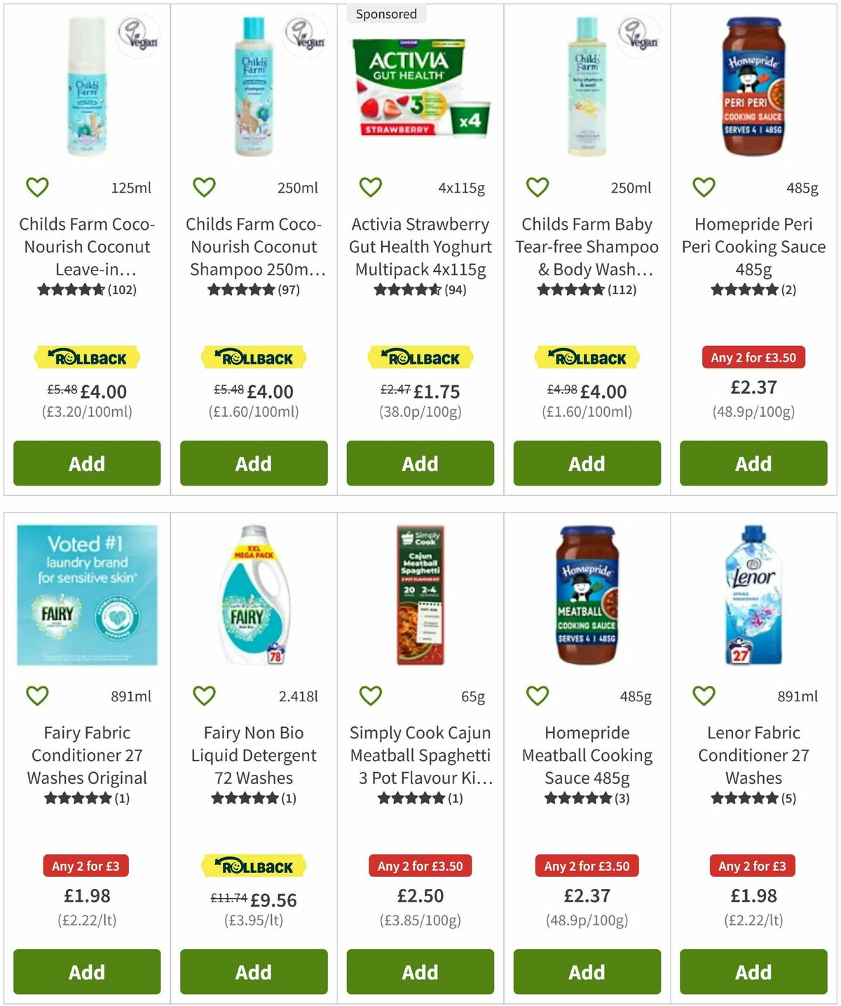 ASDA Offers from 9 January