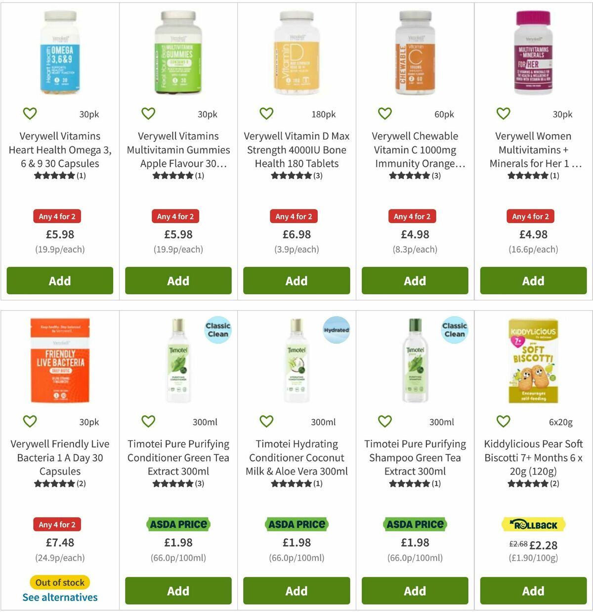 ASDA Offers from 16 January