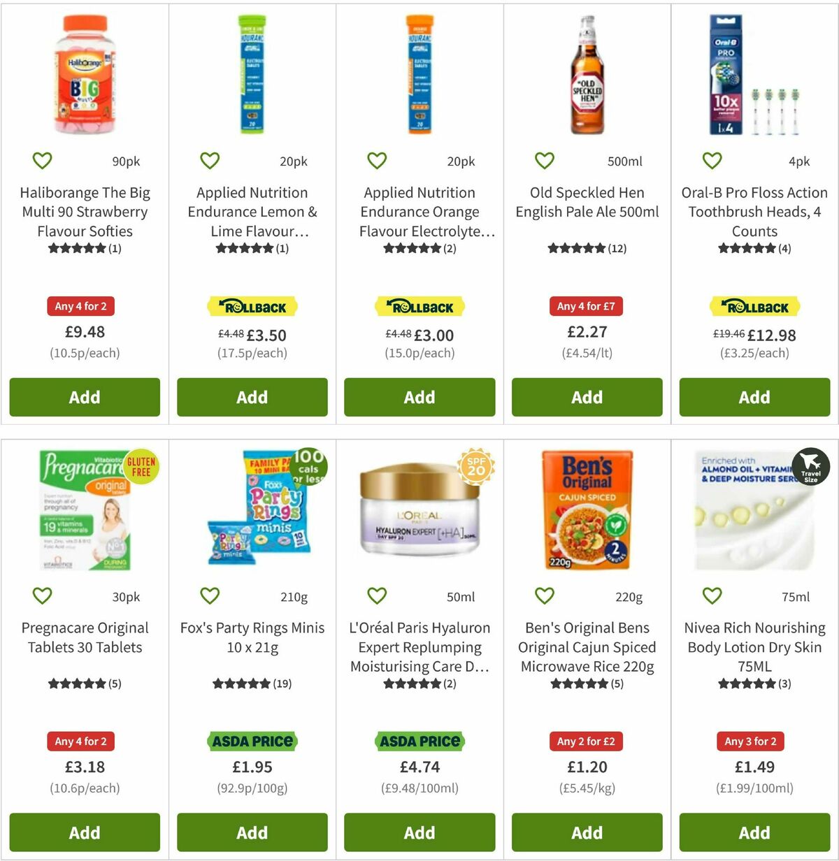 ASDA Offers from 16 January