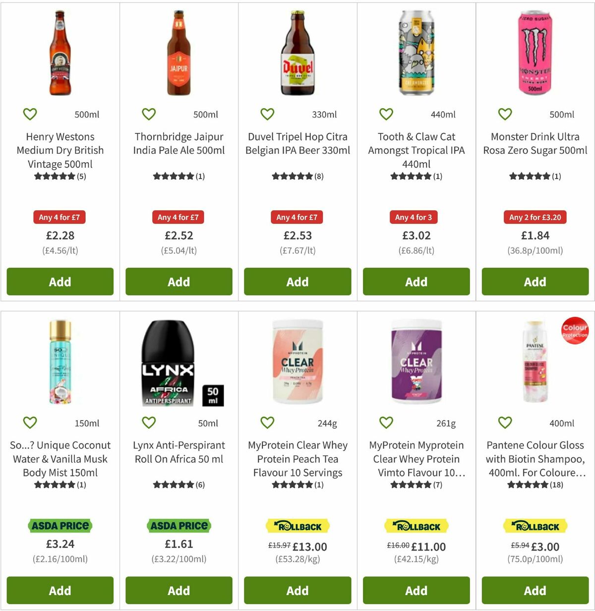 ASDA Offers from 16 January