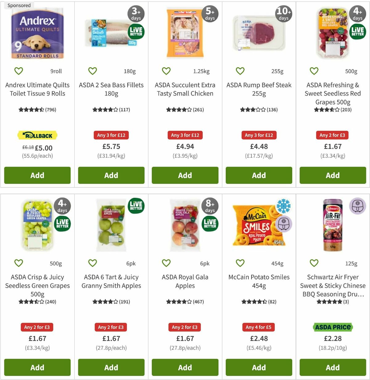 ASDA Offers from 16 January