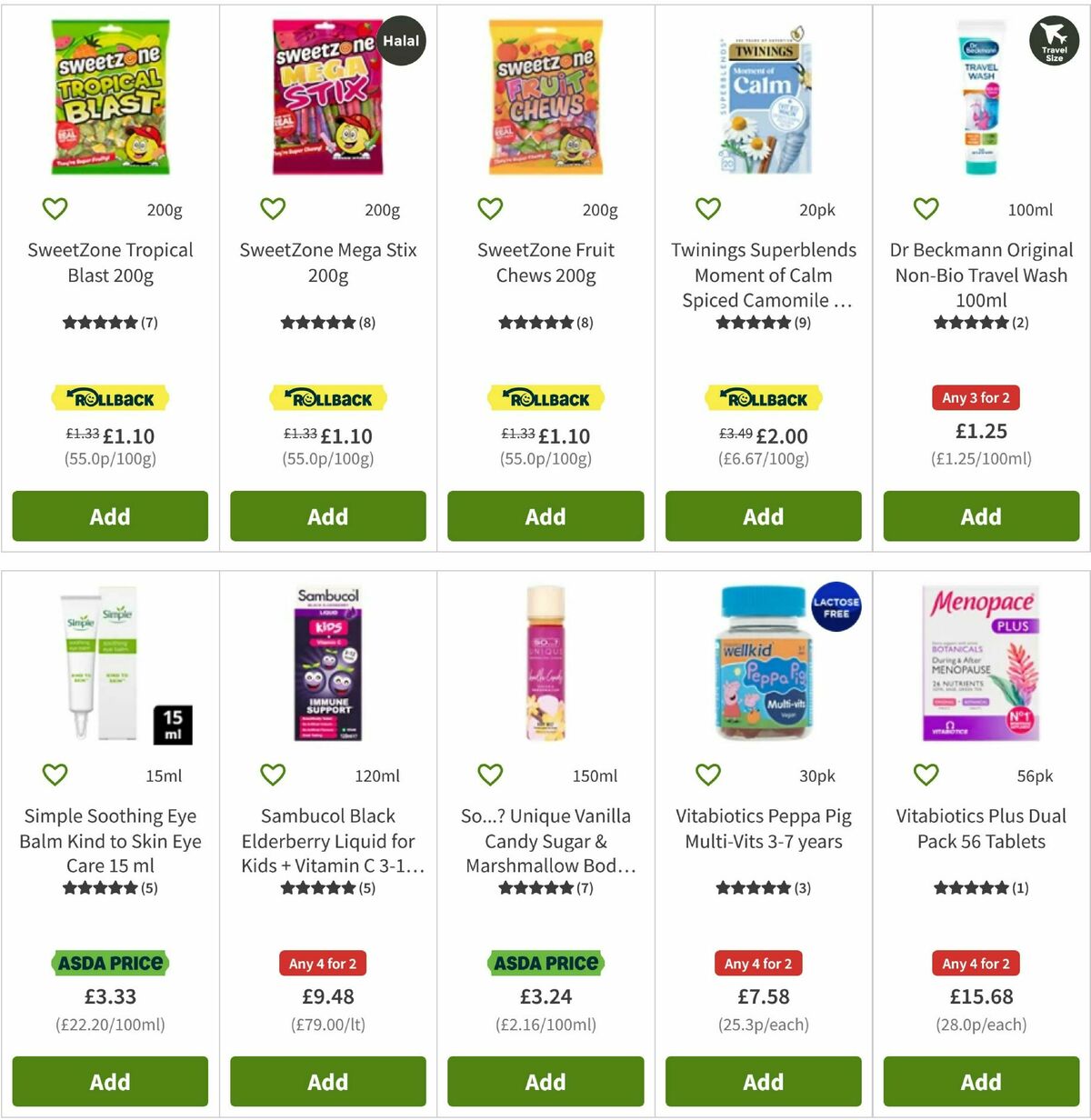 ASDA Offers from 16 January