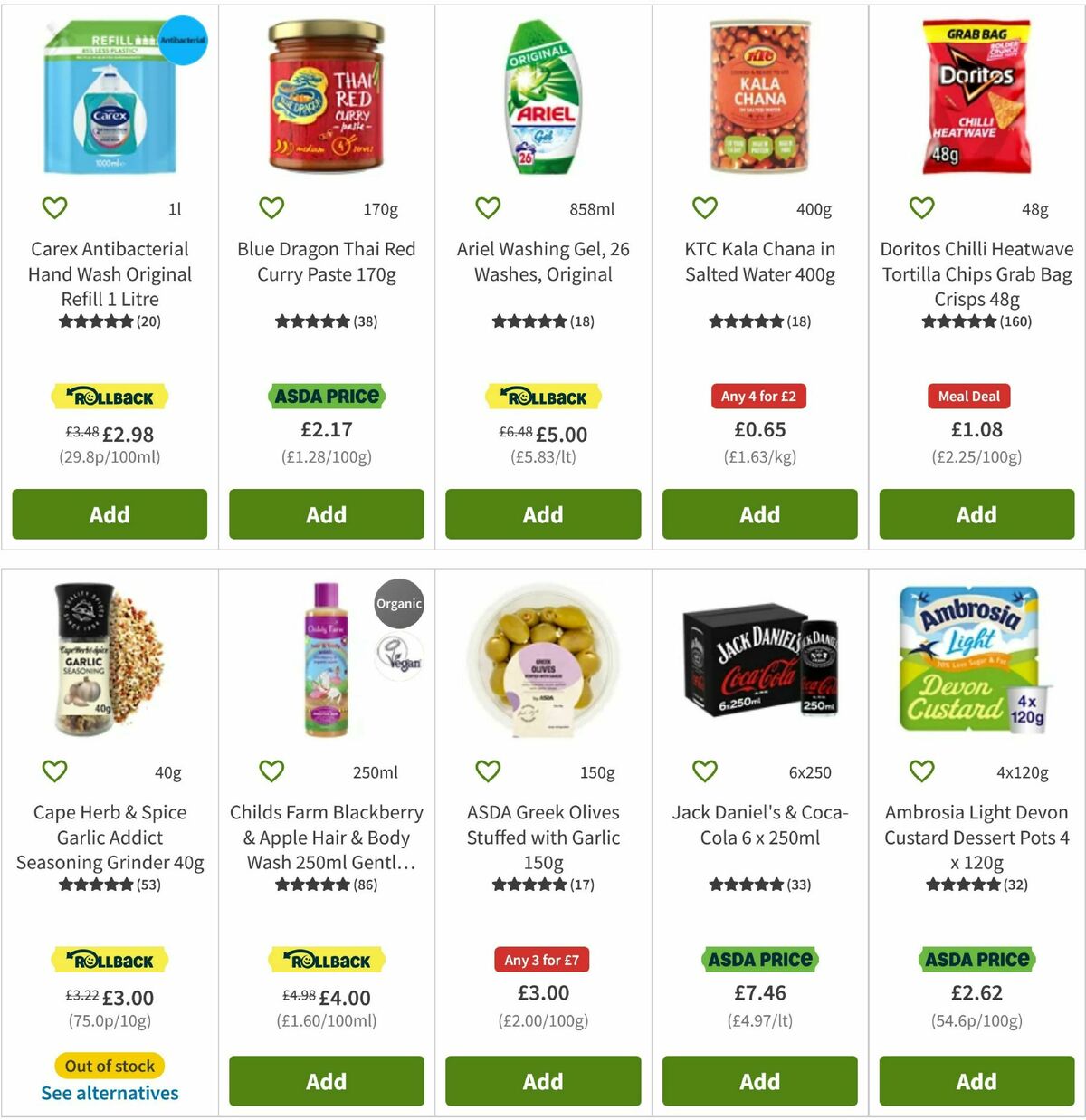 ASDA Offers from 16 January