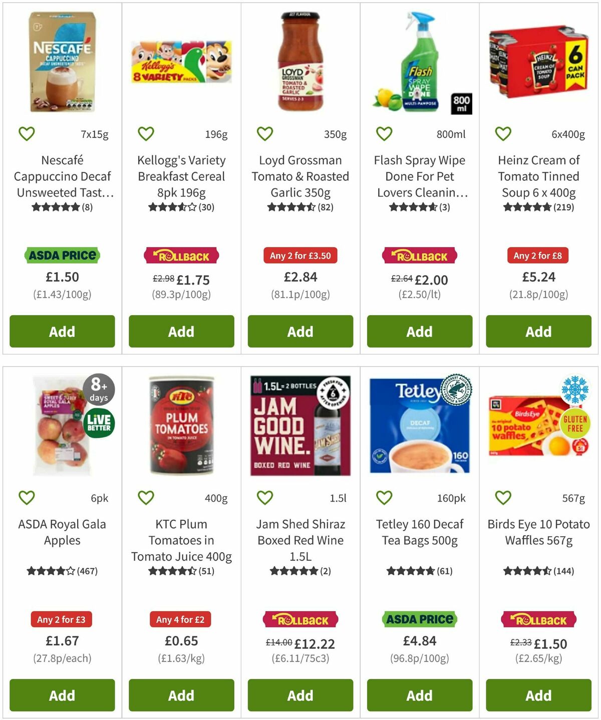ASDA Offers from 23 January