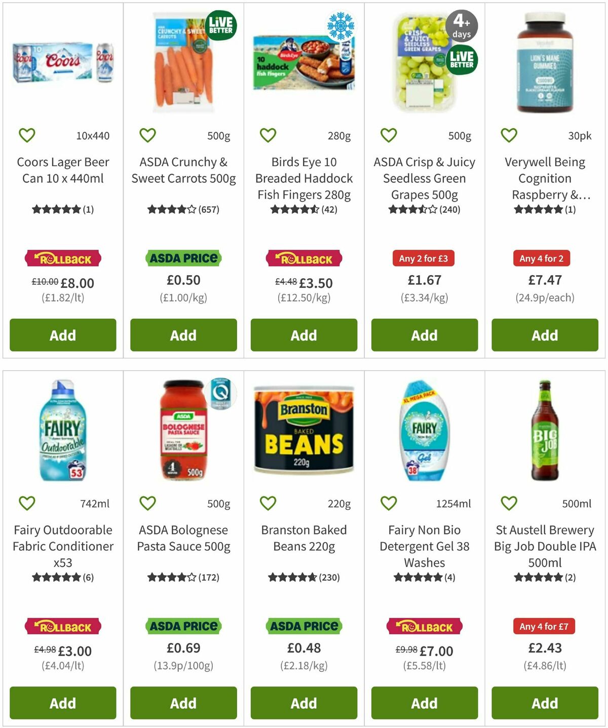 ASDA Offers from 23 January