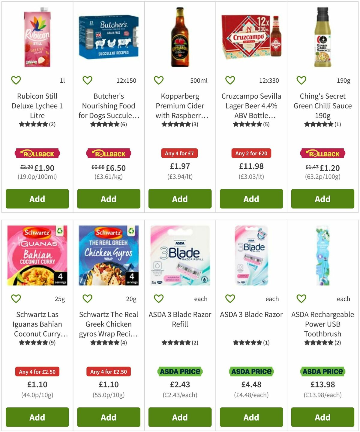 ASDA Offers from 30 January