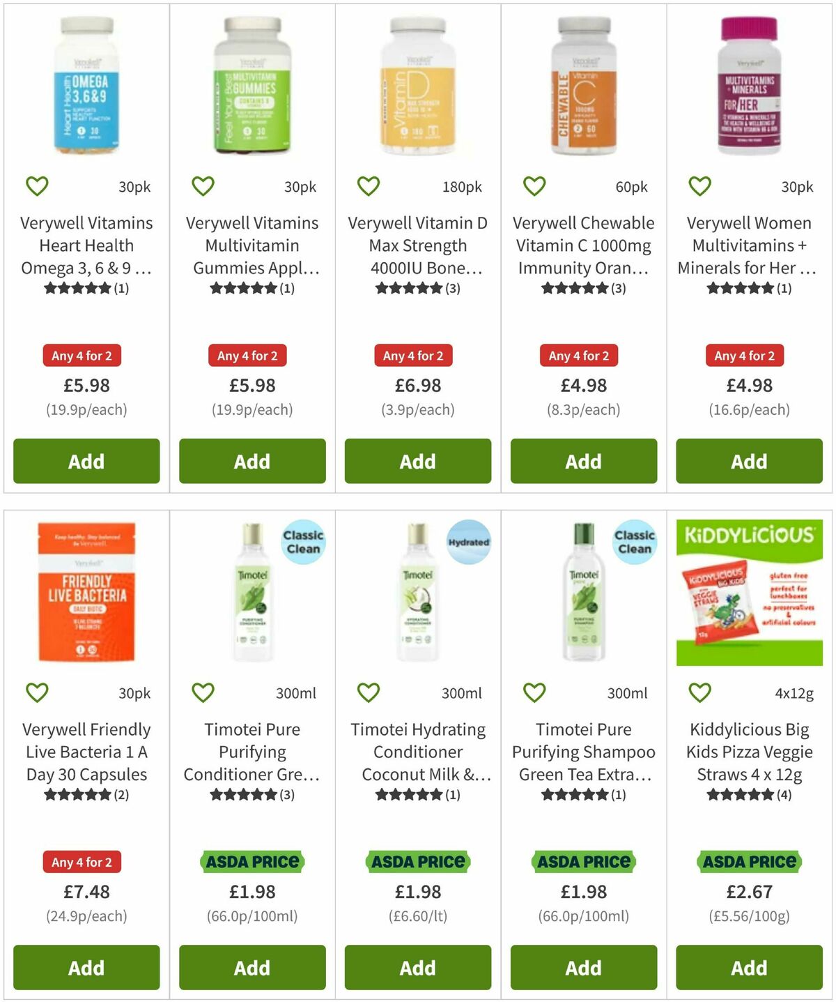 ASDA Offers from 30 January