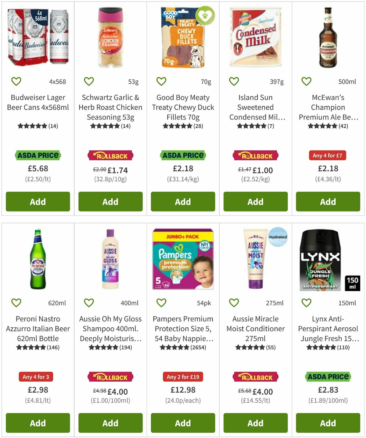 ASDA Offers from 30 January