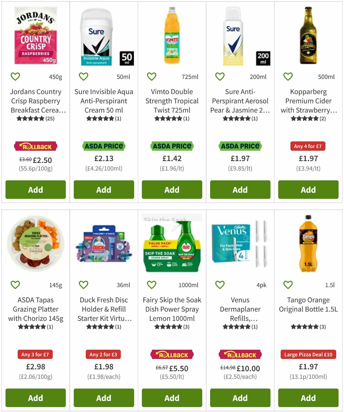 ASDA Offers from 30 January