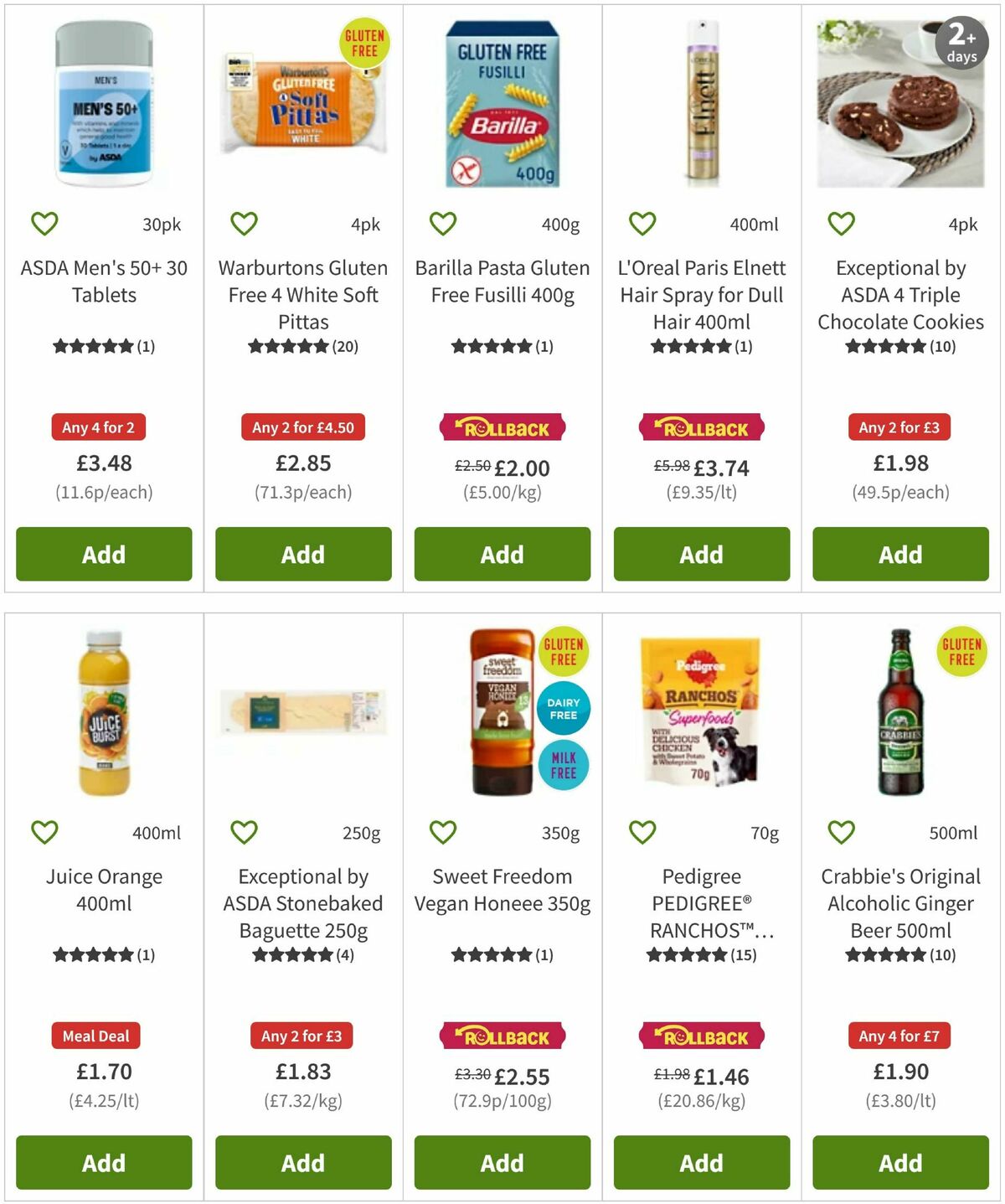 ASDA Offers from 13 February