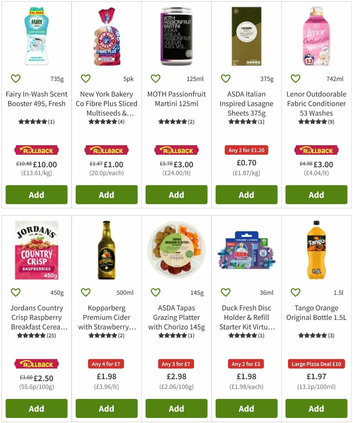 ASDA Offers from 13 February