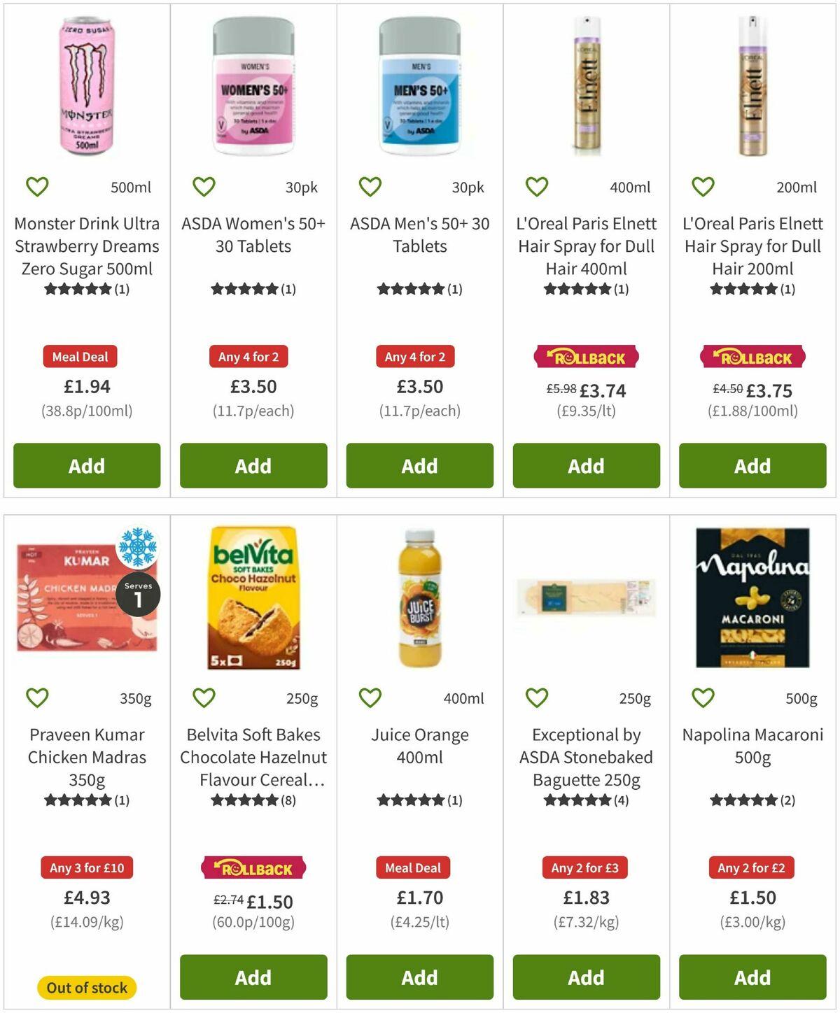 ASDA Offers from 6 March