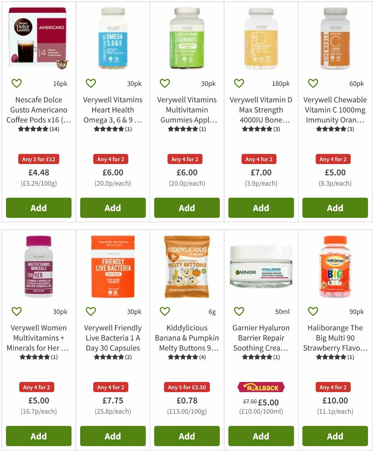 ASDA Offers from 13 March