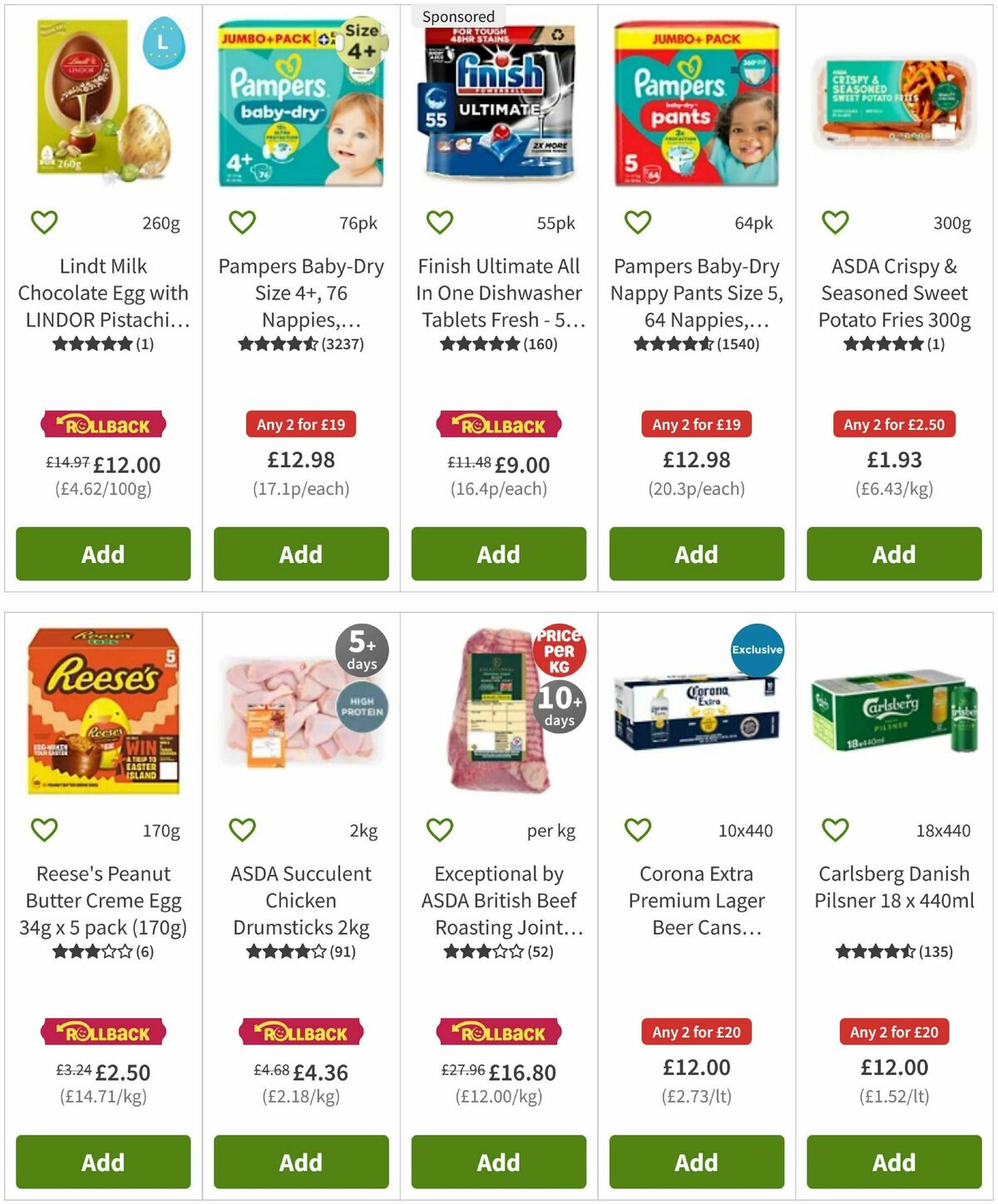 ASDA Offers from 13 March