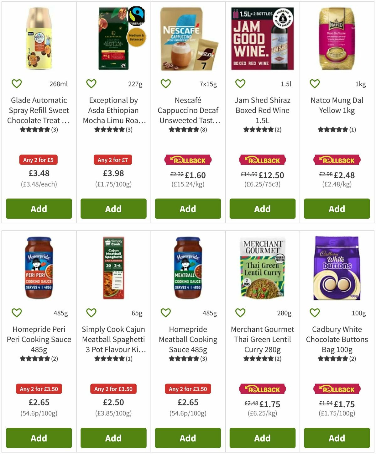 ASDA Offers from 13 March