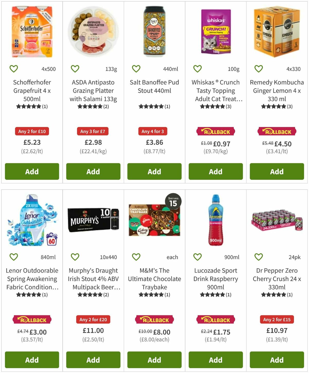 ASDA Offers from 13 March