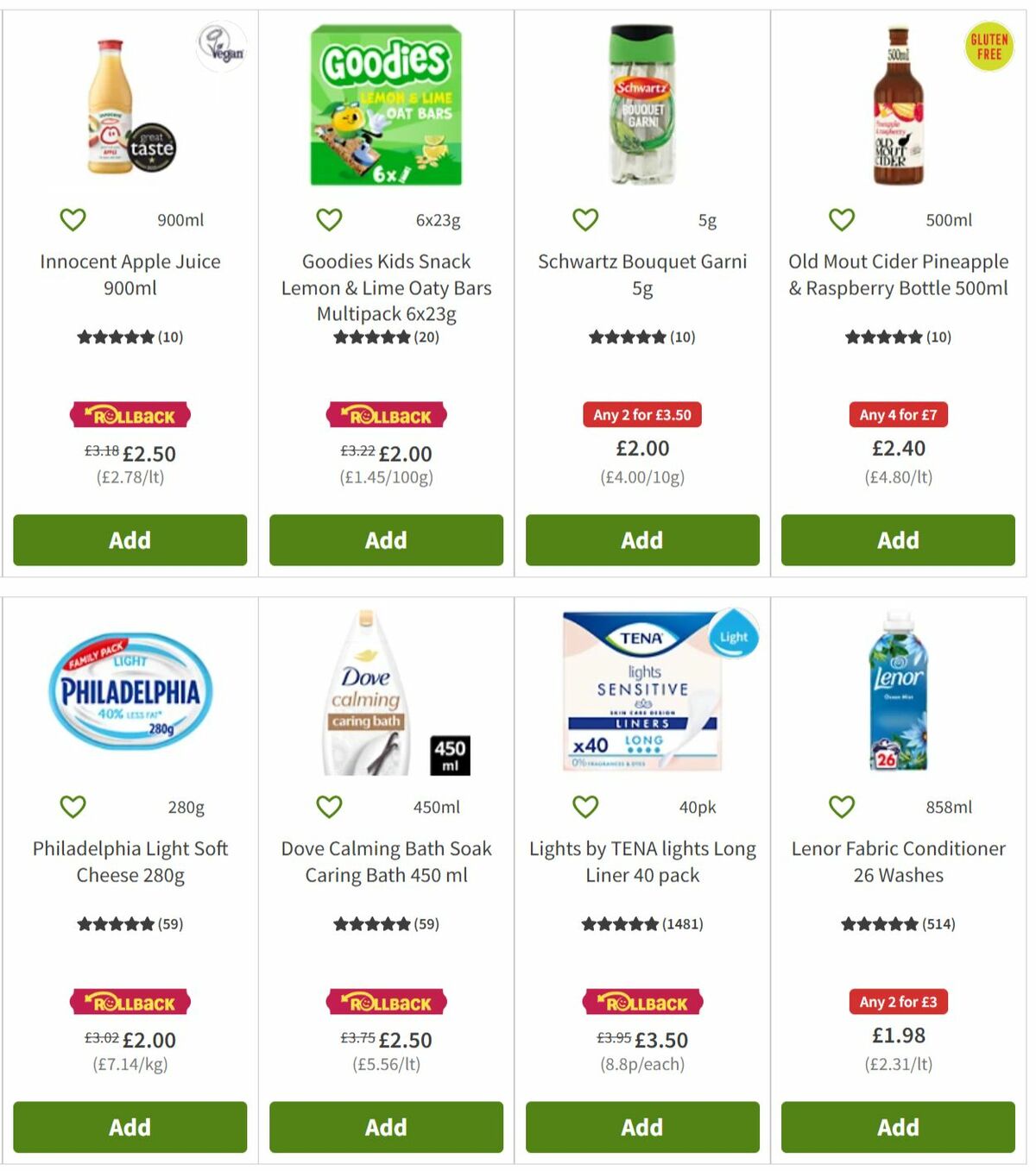 ASDA Offers from 20 March