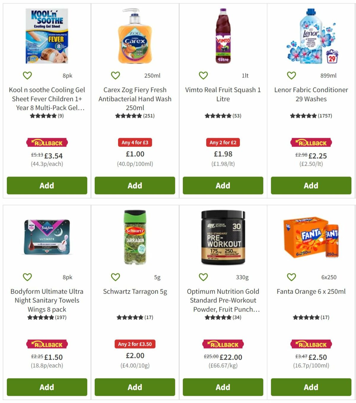 ASDA Offers from 20 March