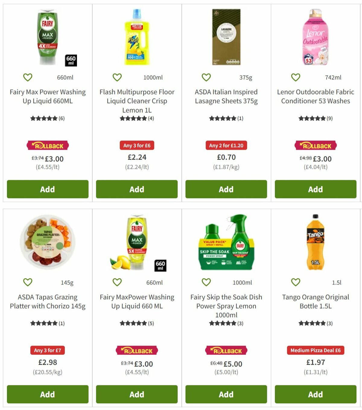 ASDA Offers from 20 March