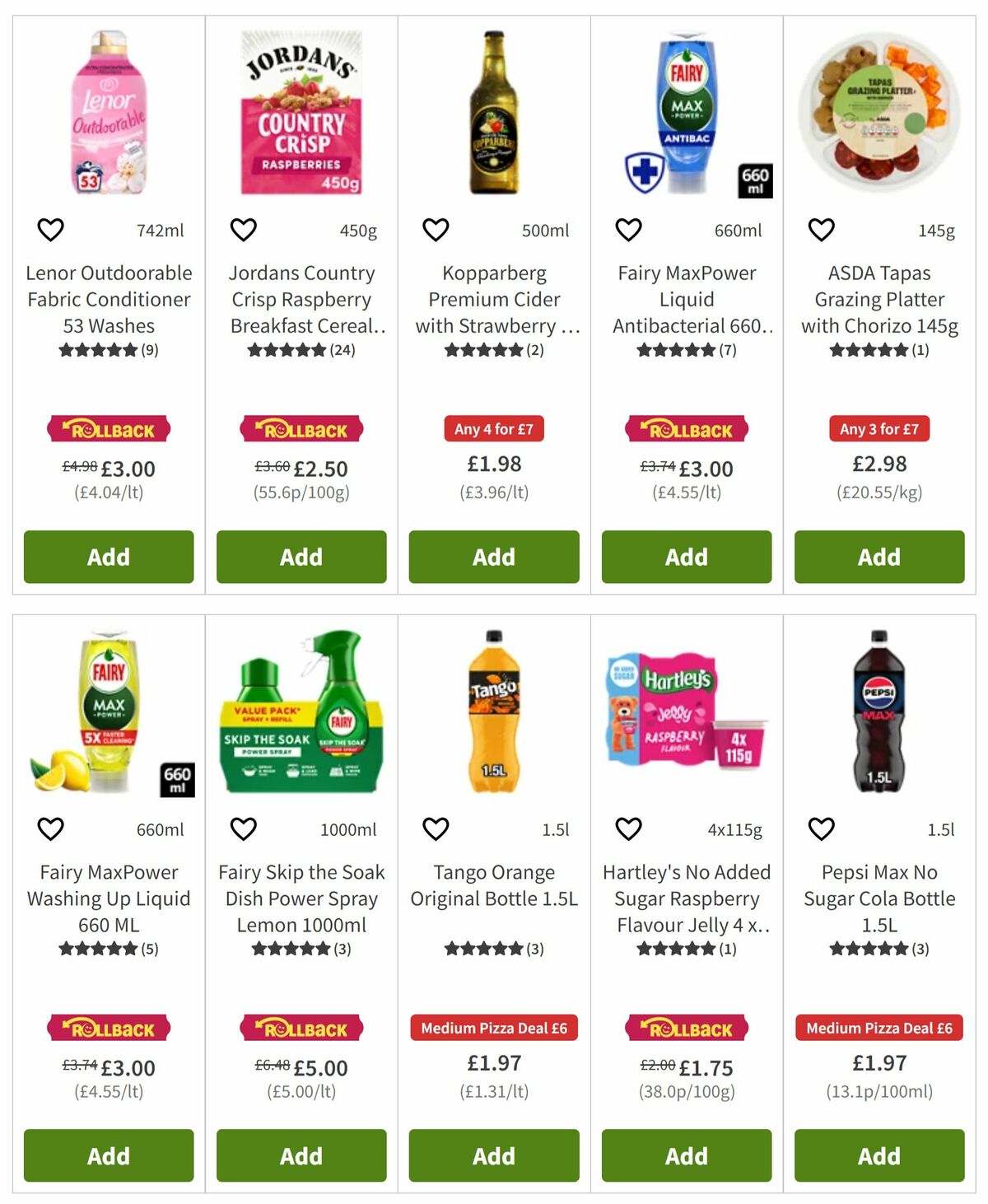 ASDA Offers from 27 March