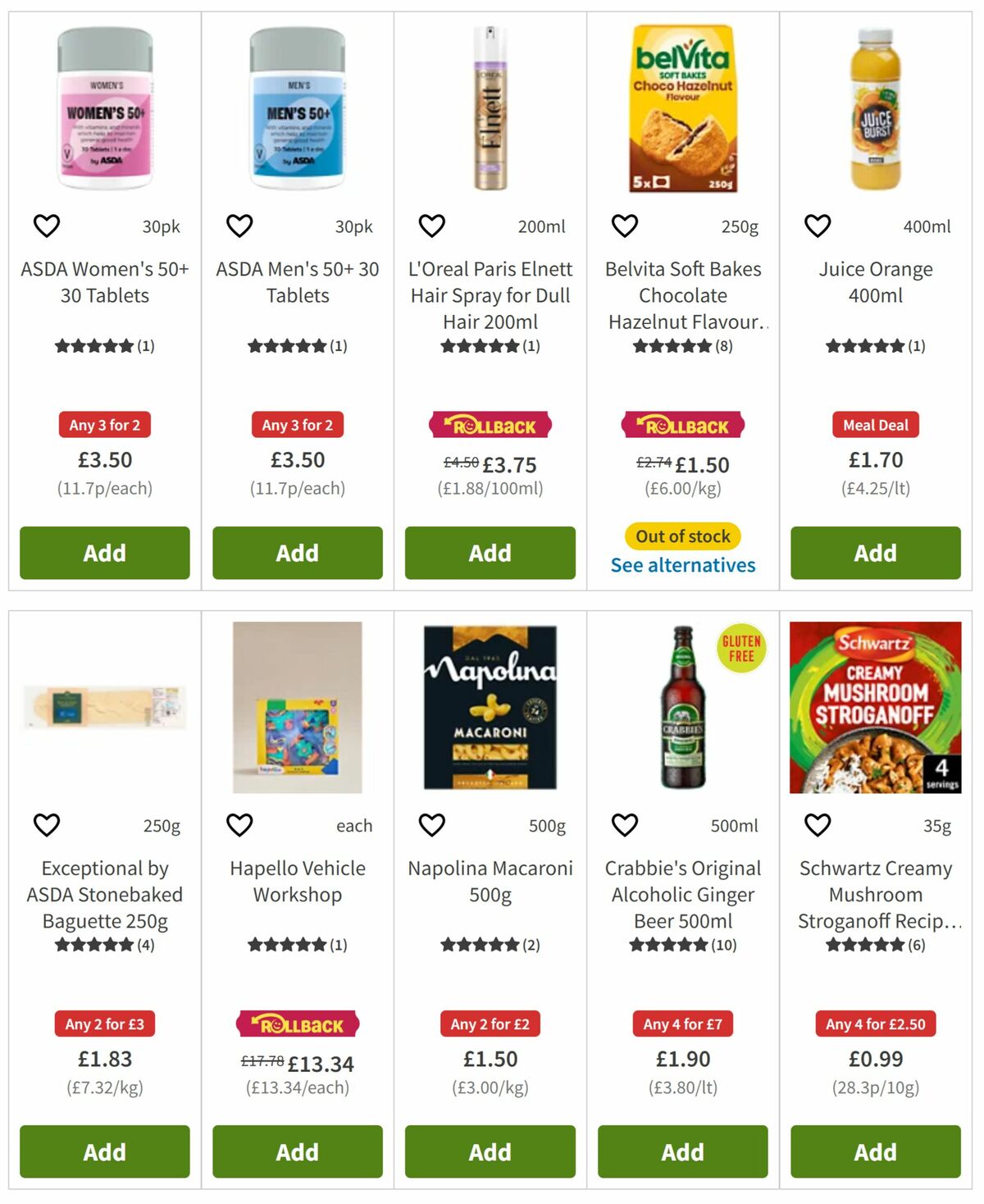 ASDA Offers from 27 March