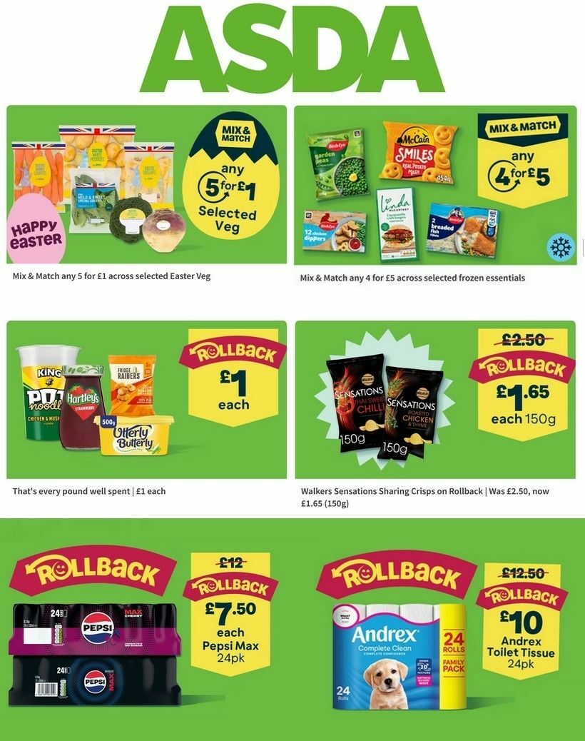 ASDA Offers from 3 April