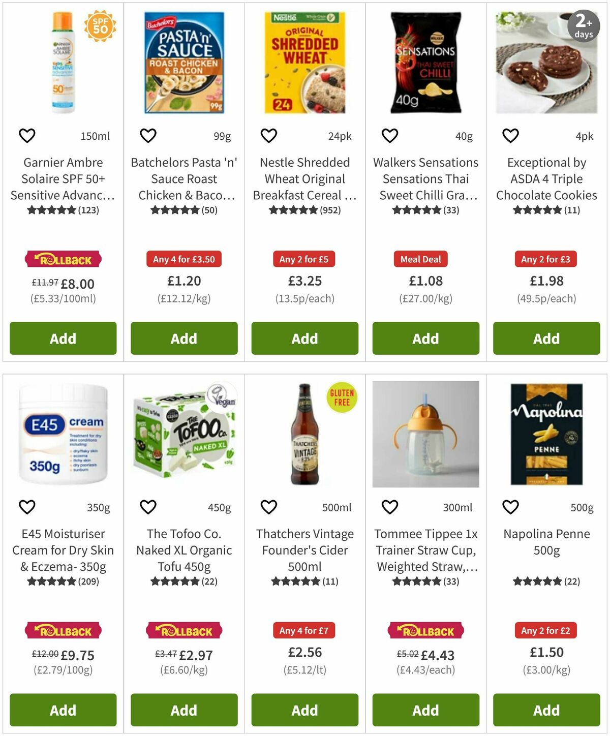 ASDA Offers from 3 April
