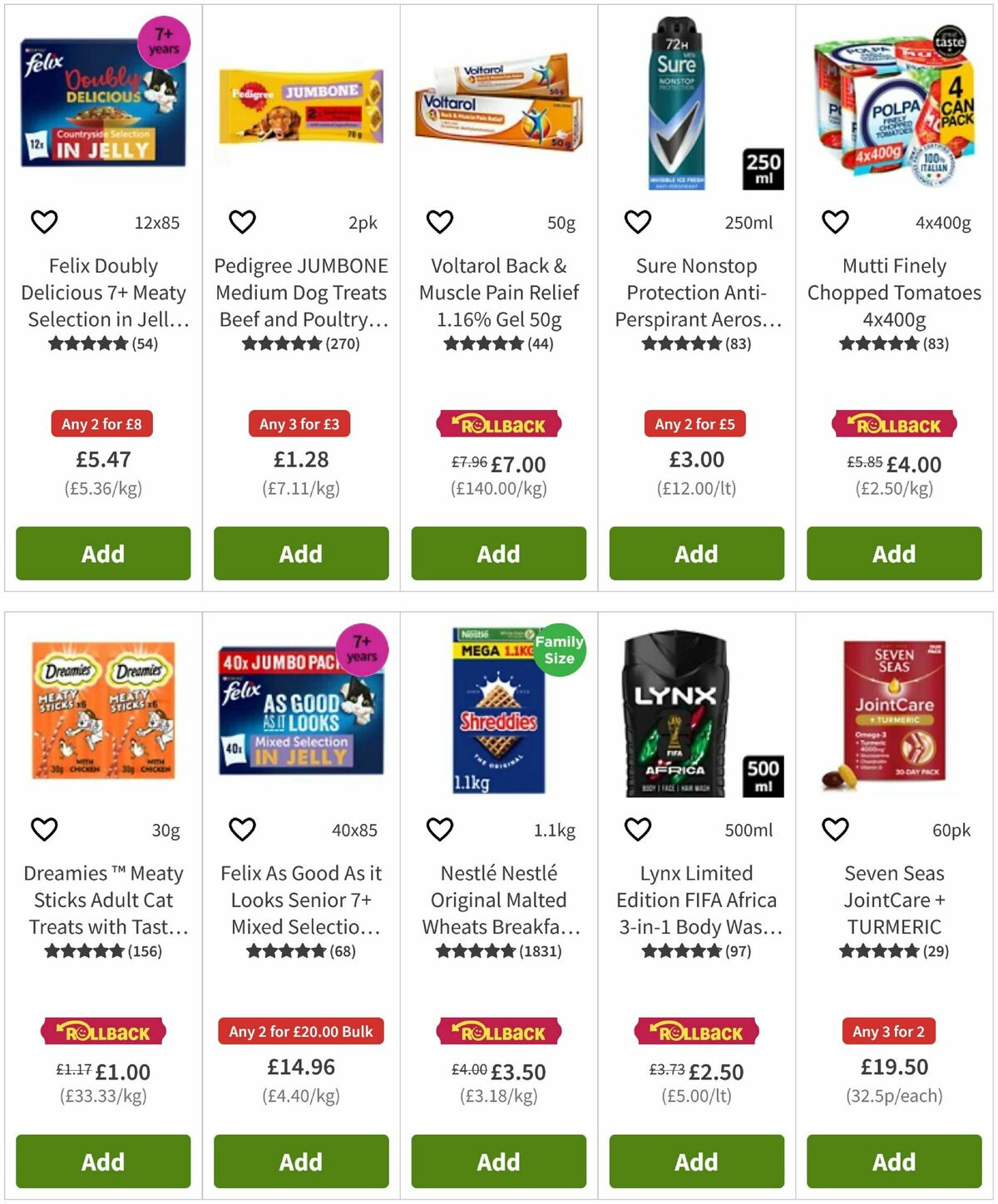 ASDA Offers from 3 April