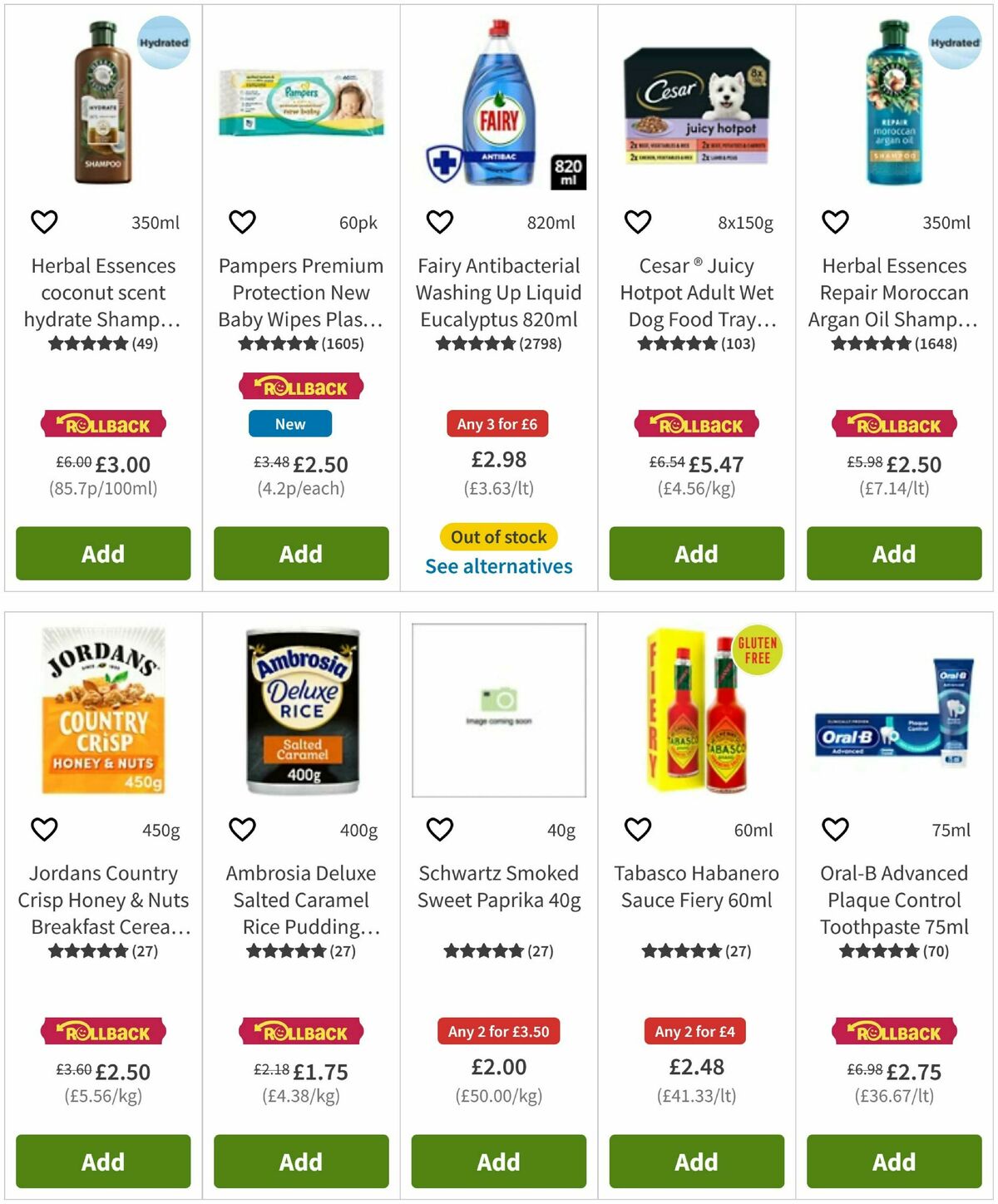 ASDA Offers from 3 April