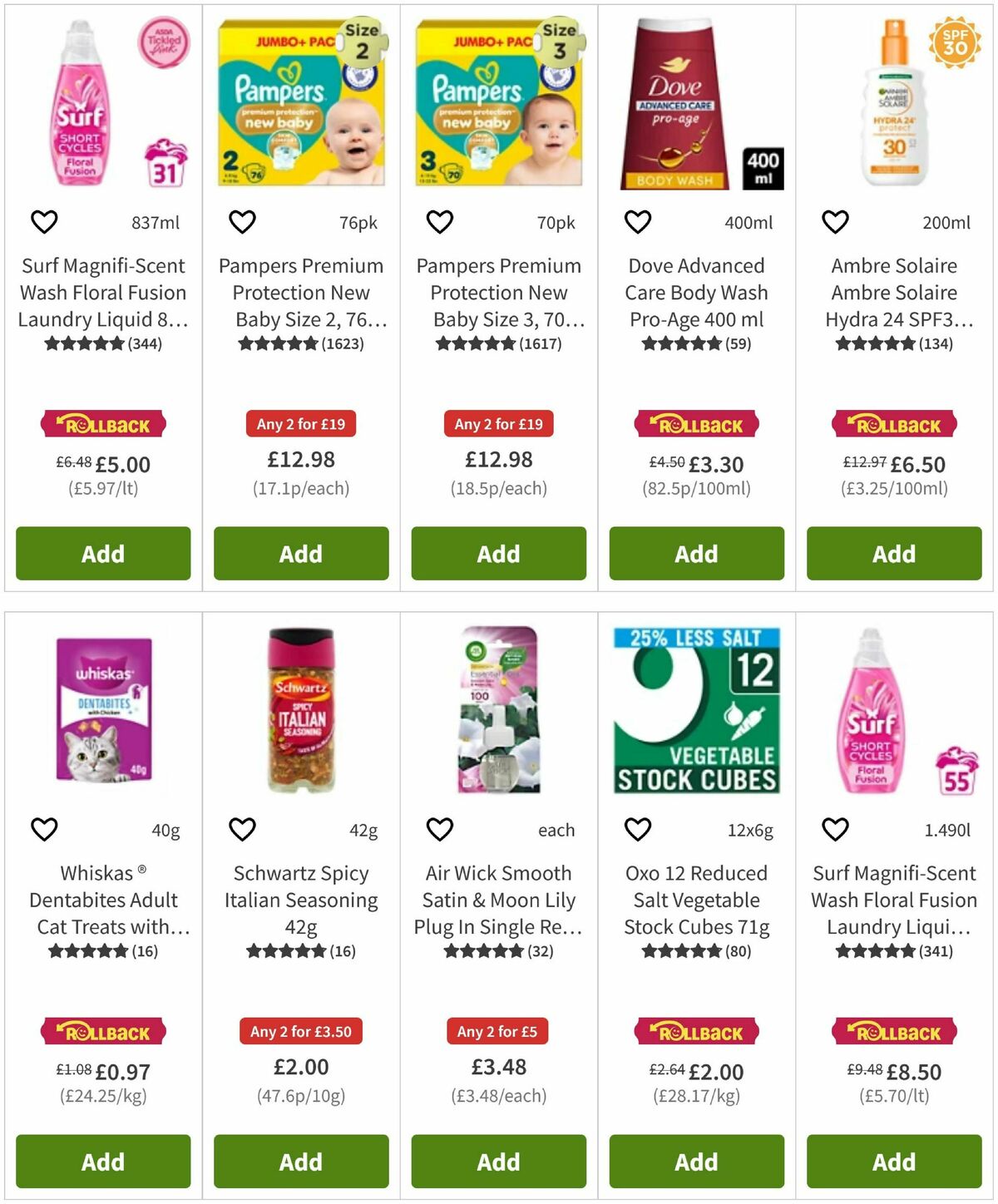 ASDA Offers from 3 April