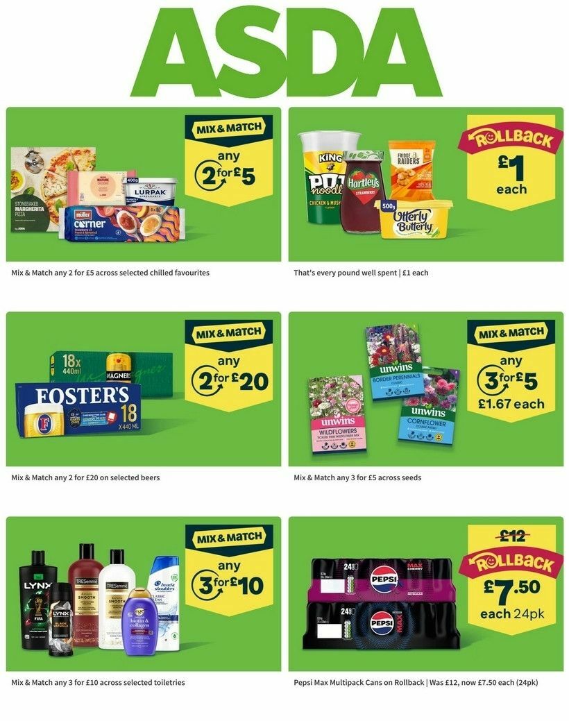 ASDA Offers from 9 April