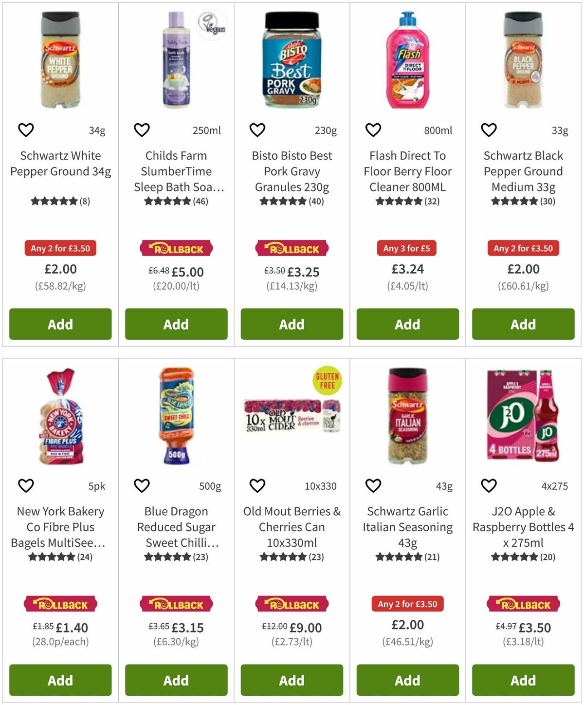 ASDA Offers from 9 April