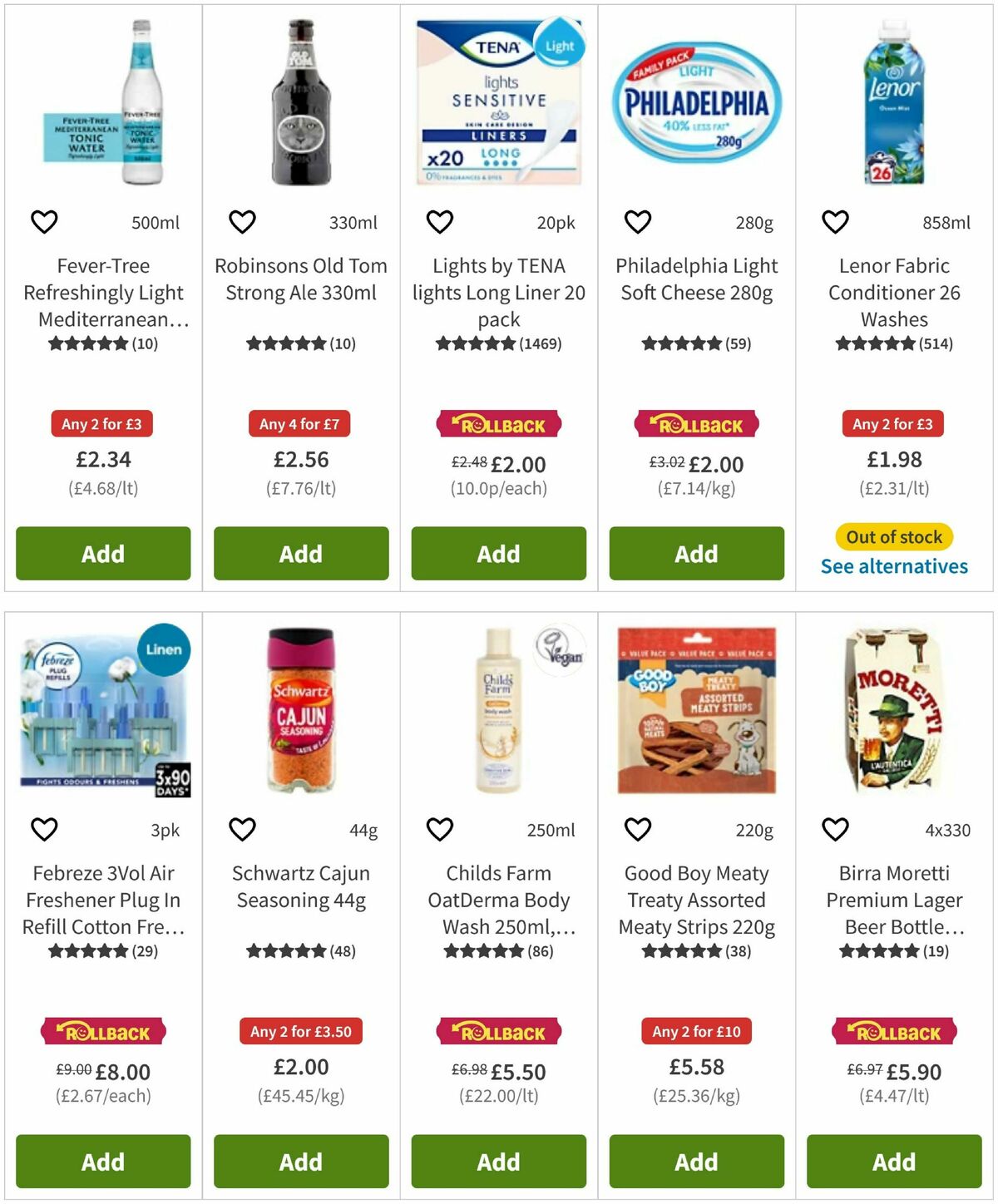 ASDA Offers from 9 April