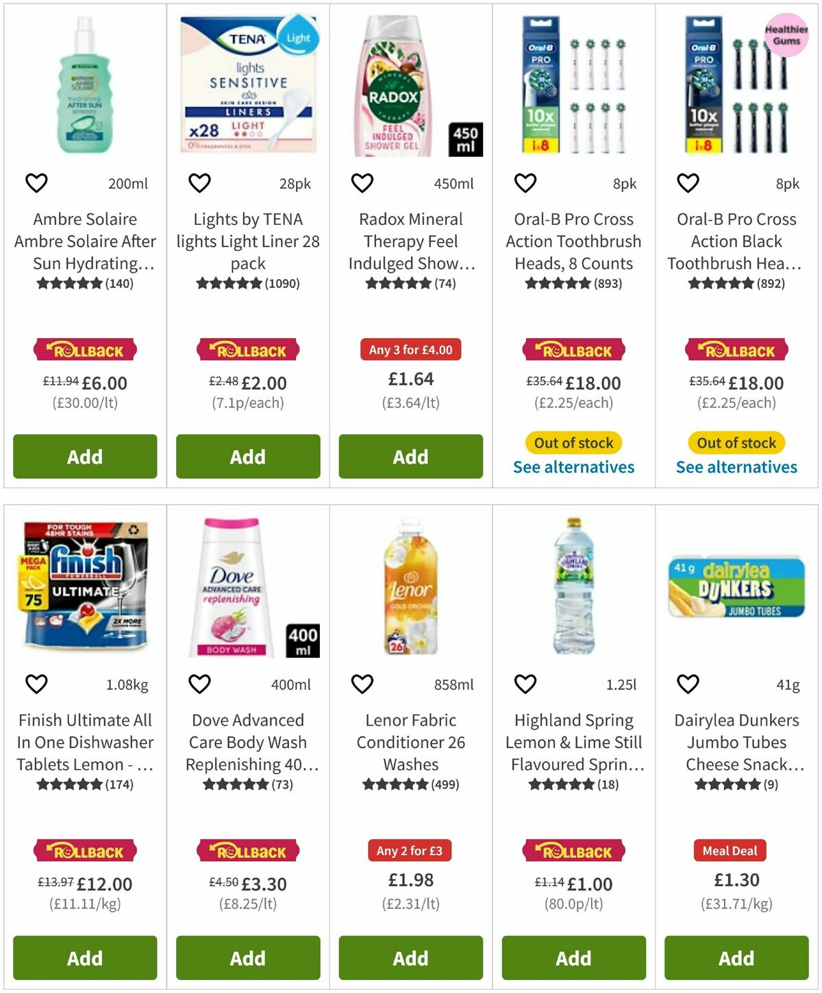 ASDA Offers from 9 April