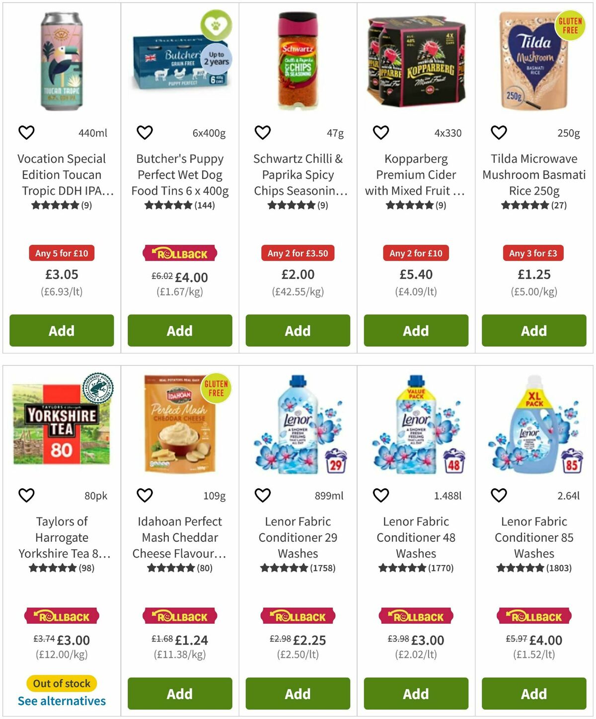 ASDA Offers from 9 April