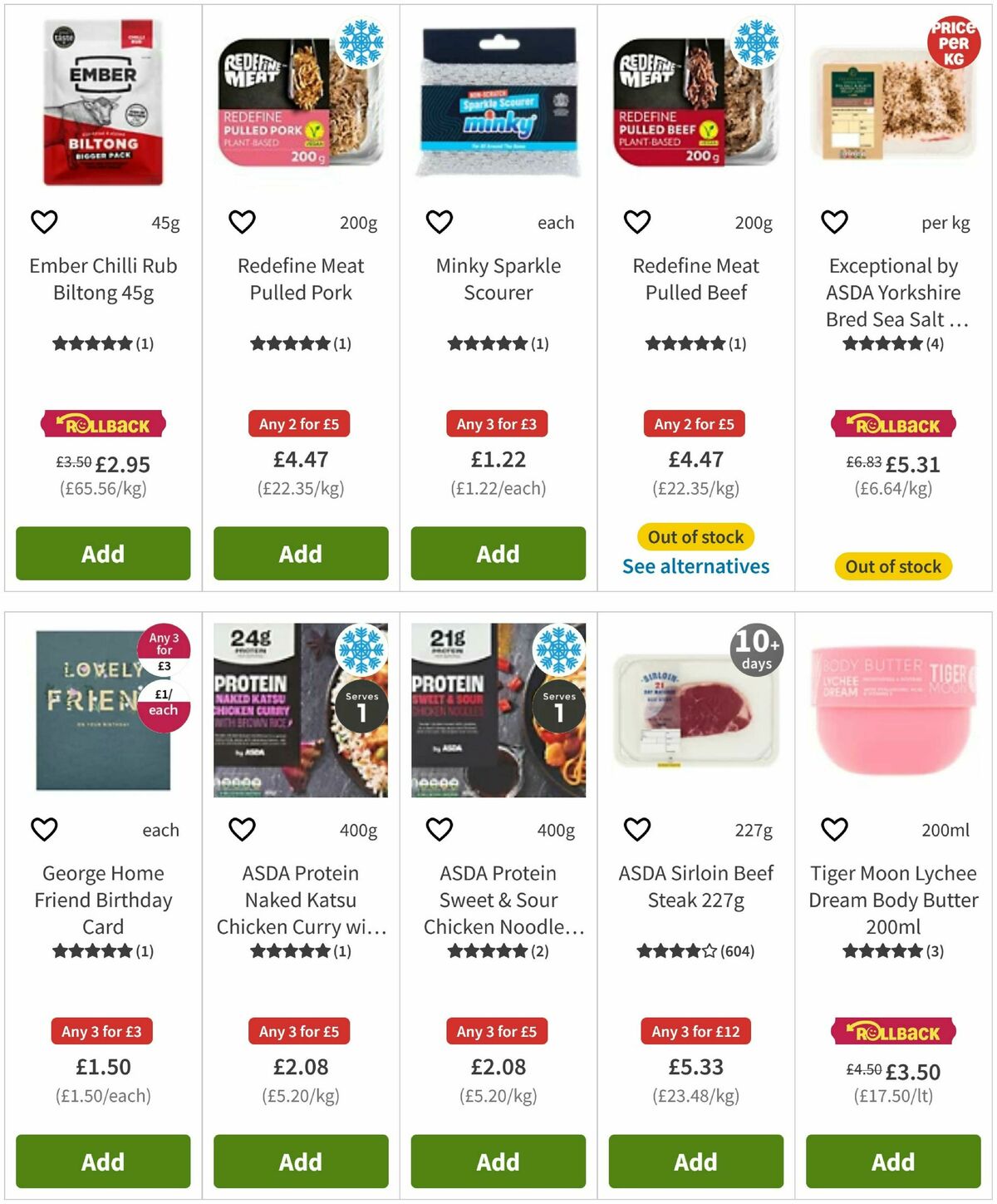 ASDA Offers from 9 April