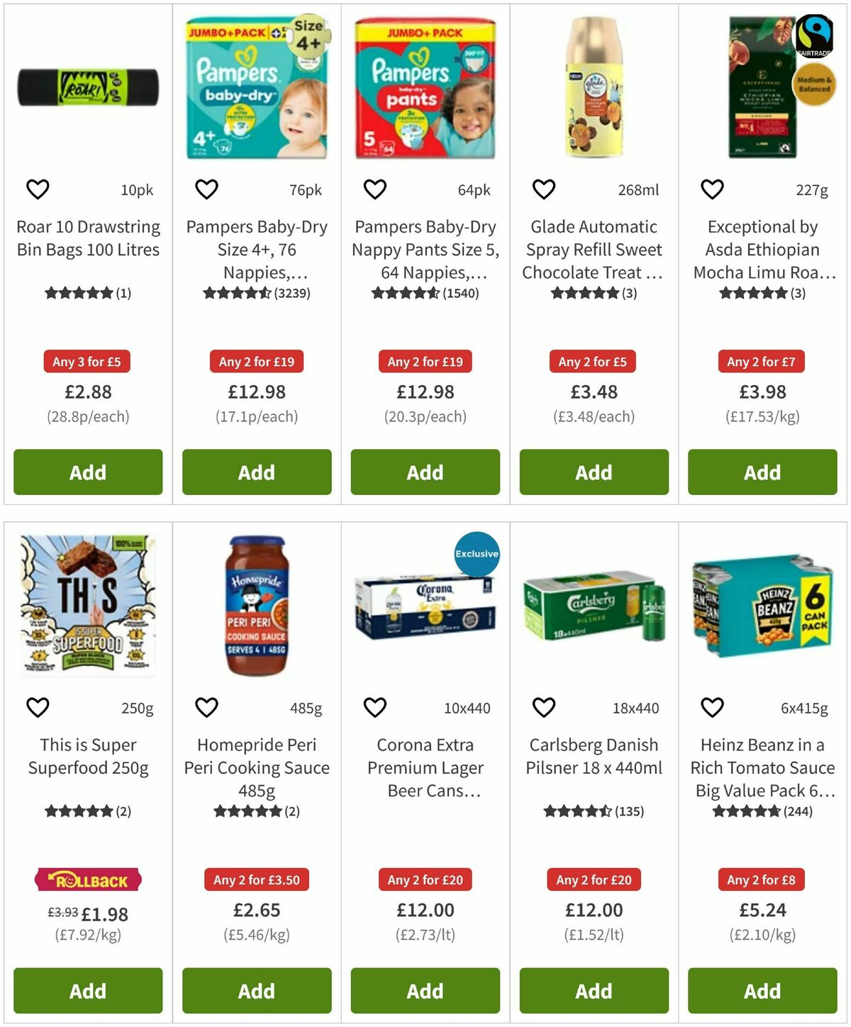 ASDA Offers from 9 April