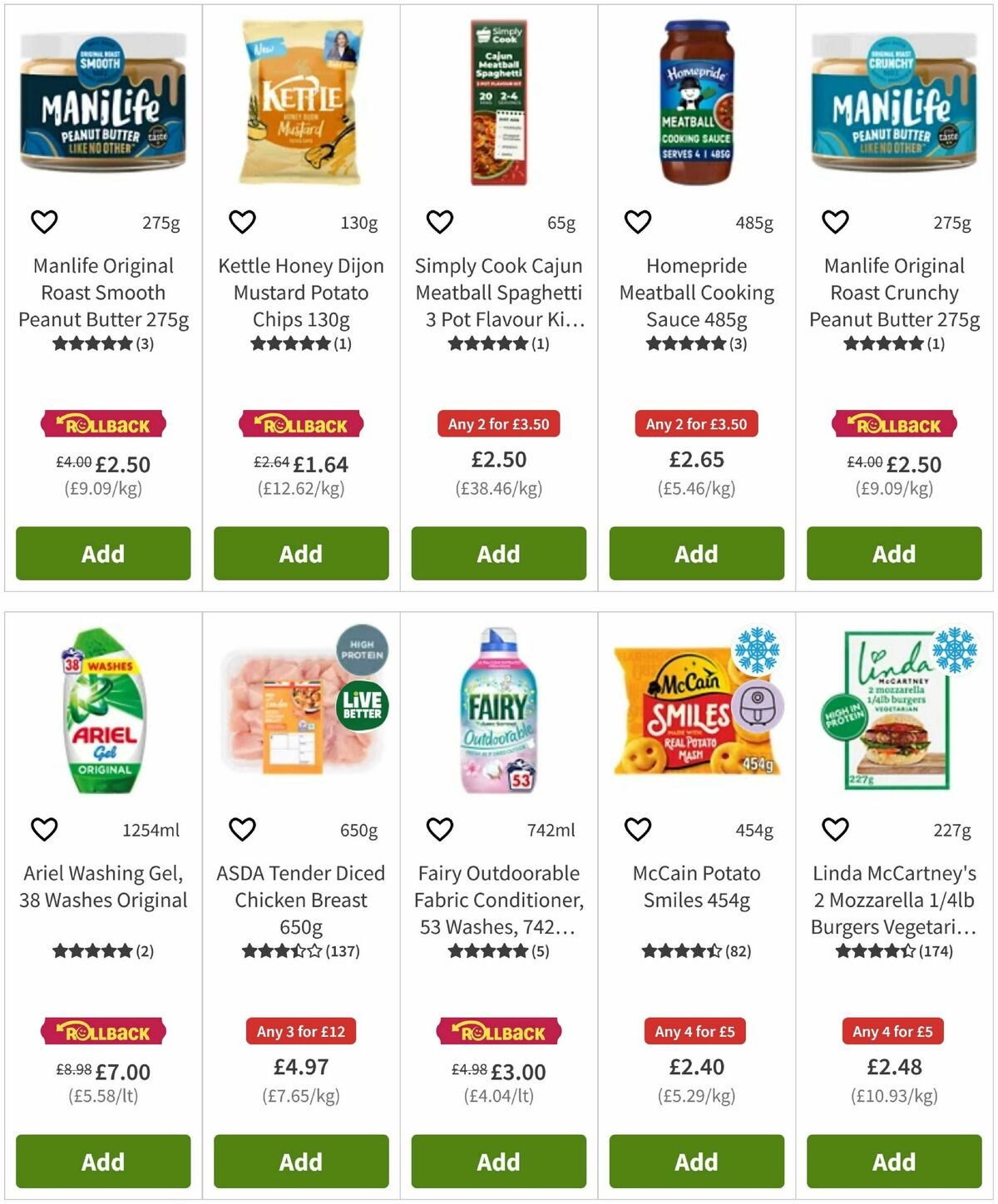ASDA Offers from 9 April