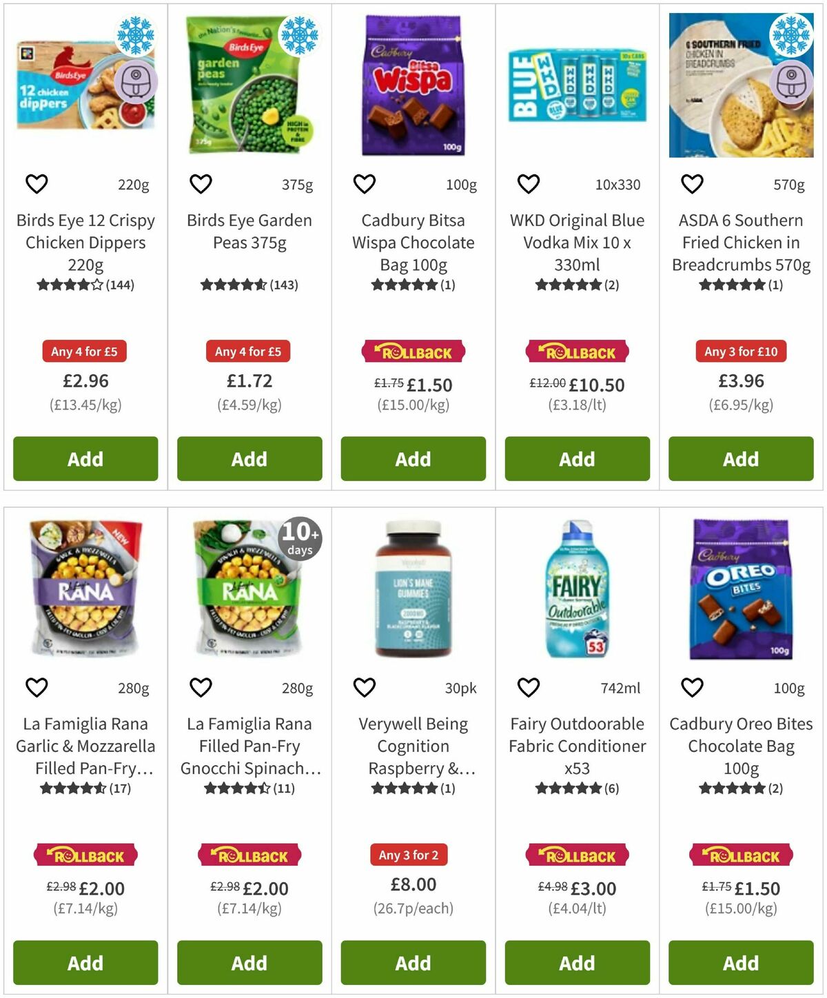 ASDA Offers from 9 April