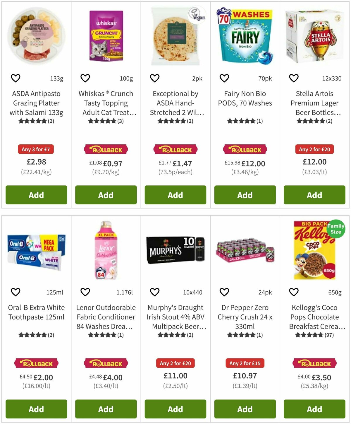 ASDA Offers from 9 April